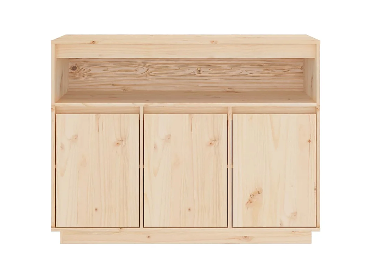 Buffet 104,5x34x80 cm Bois massif de pin