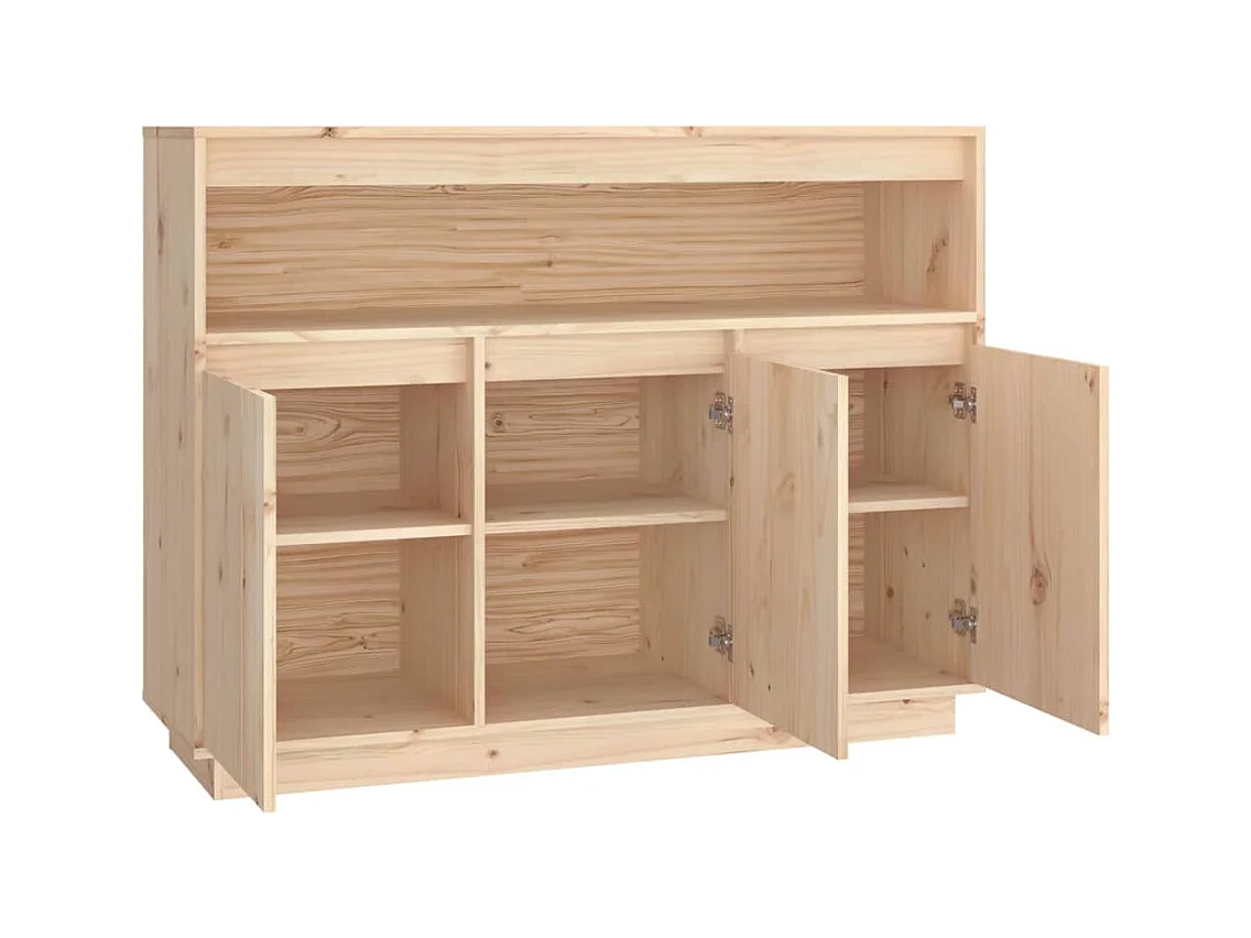 Buffet 104,5x34x80 cm Bois massif de pin