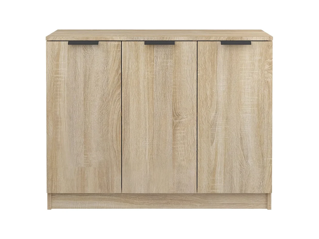 Buffet Chêne sonoma 90,5x30x70 cm Bois d'ingénierie