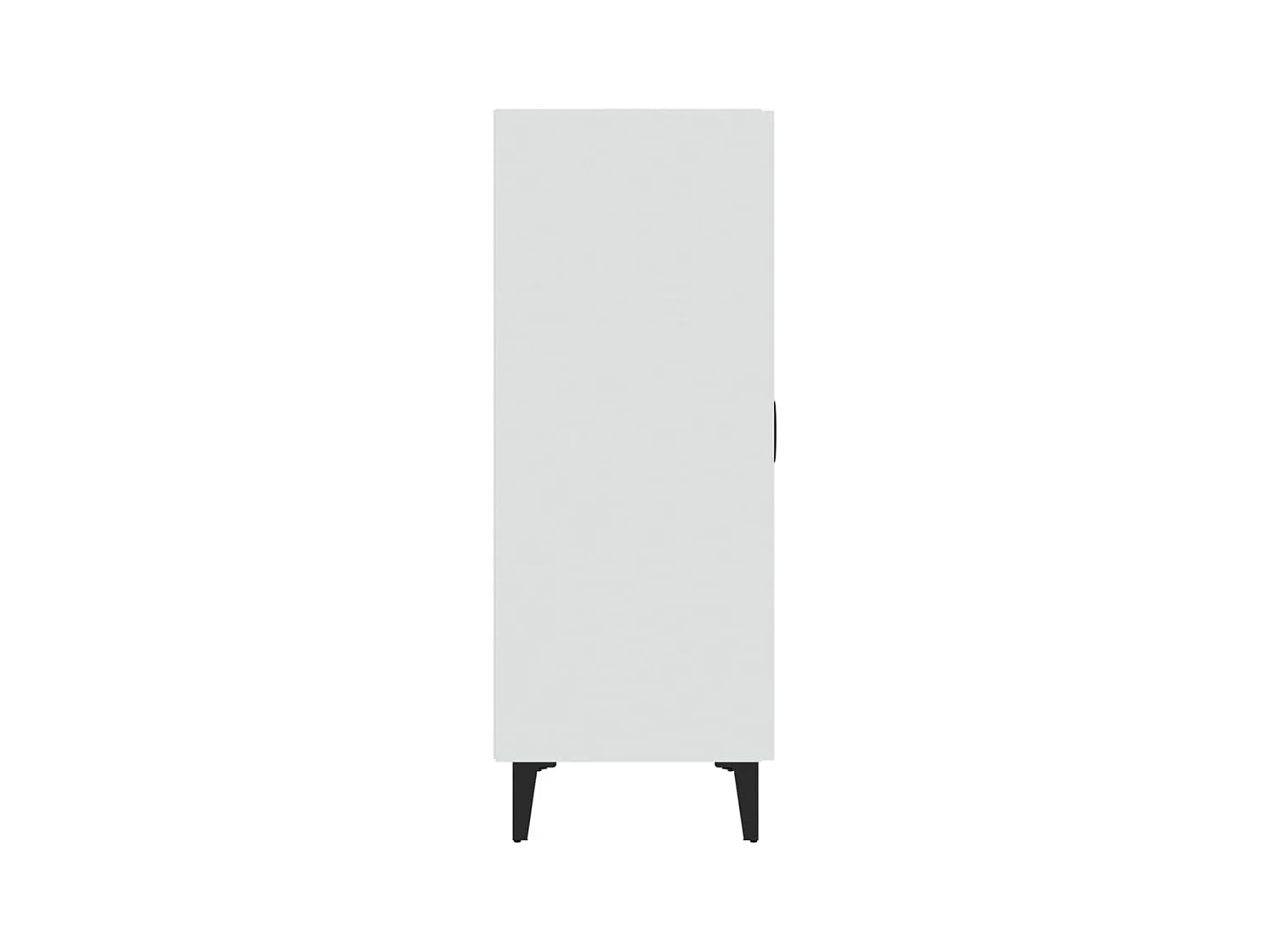 Buffet Blanc 70x34x90 cm Bois d'ingénierie