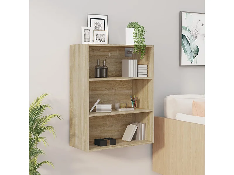 Armoire murale suspendue Chêne sonoma 69,5x32,5x90 cm