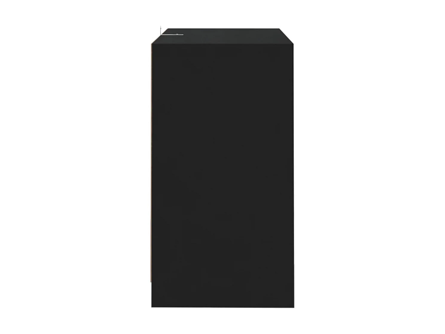 Buffet Noir 70x41x75 cm Bois d'ingénierie