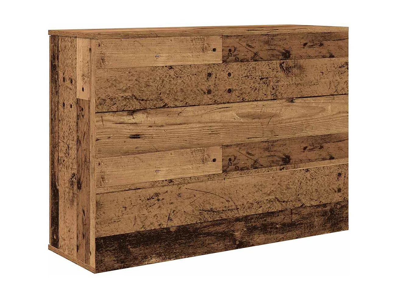 Aparador de madera antigua 90x29,5x65 cm madera contrachapada