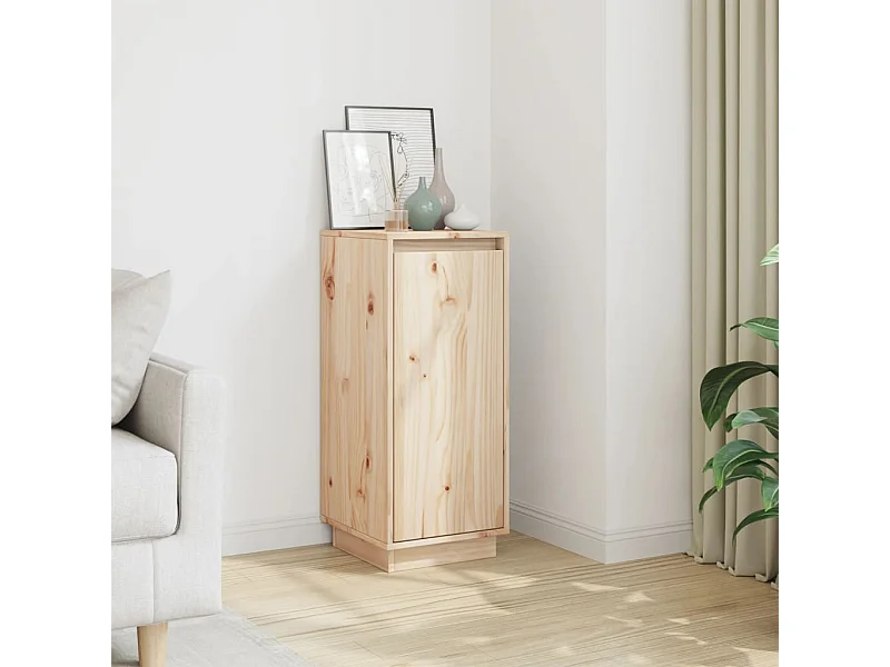 Buffet 31,5x34x75 cm Bois massif de pin