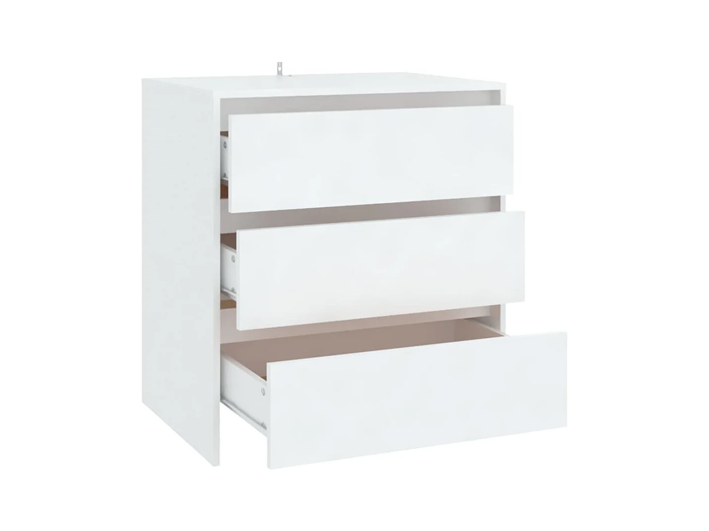 Buffet Blanc 70x41x75 cm Bois d'ingénierie