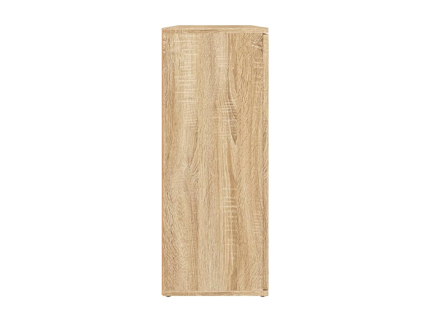 Aparador de roble Sonoma 91x29,5x75 cm Madera de ingeniería