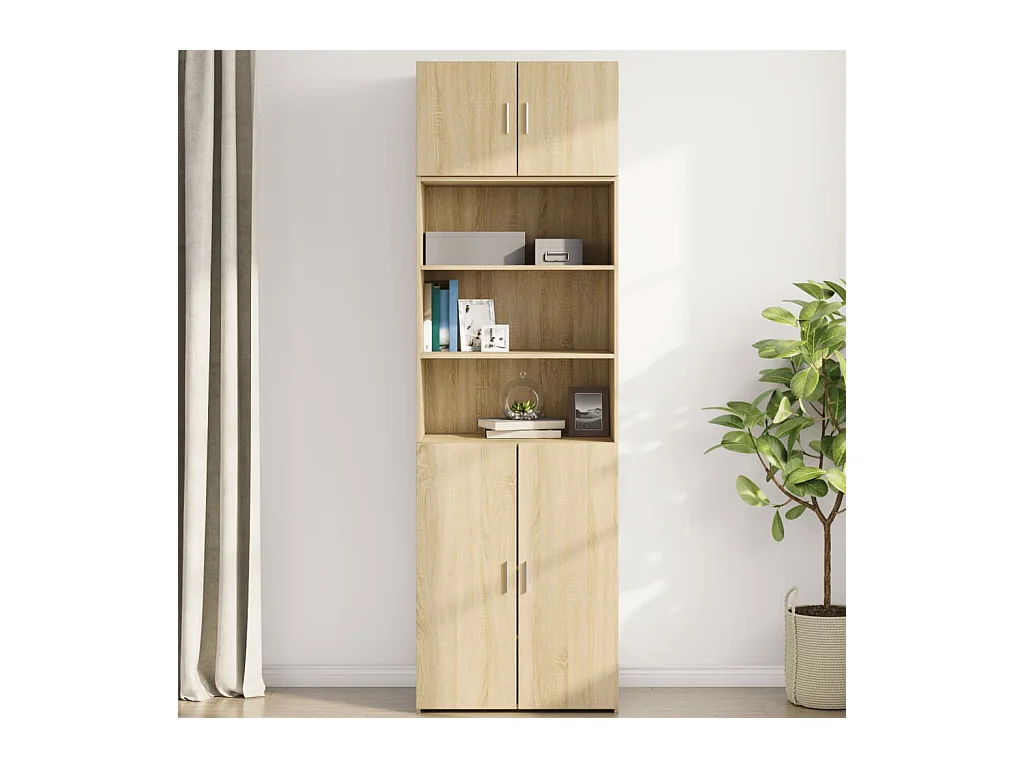 Armoire murale chêne sonoma 70x42,5x40 cm bois d'ingénierie