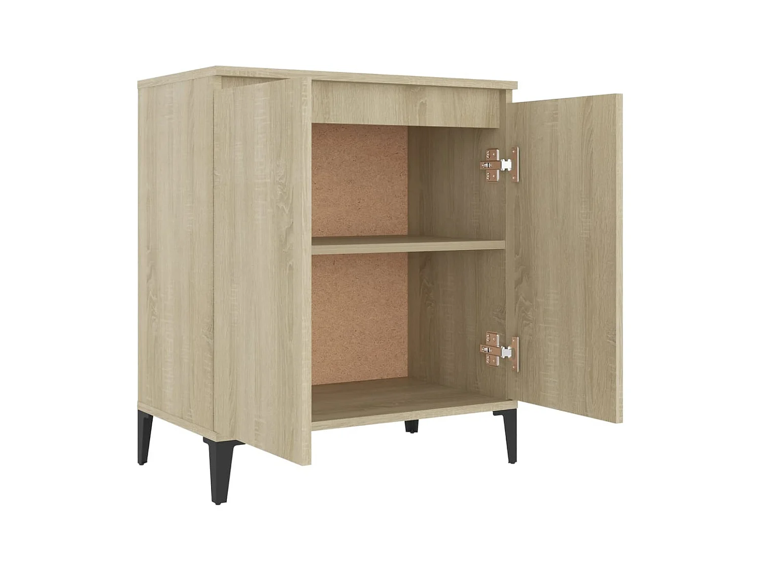 Credenza in rovere Sonoma 60x35x70 cm in legno ingegnerizzato