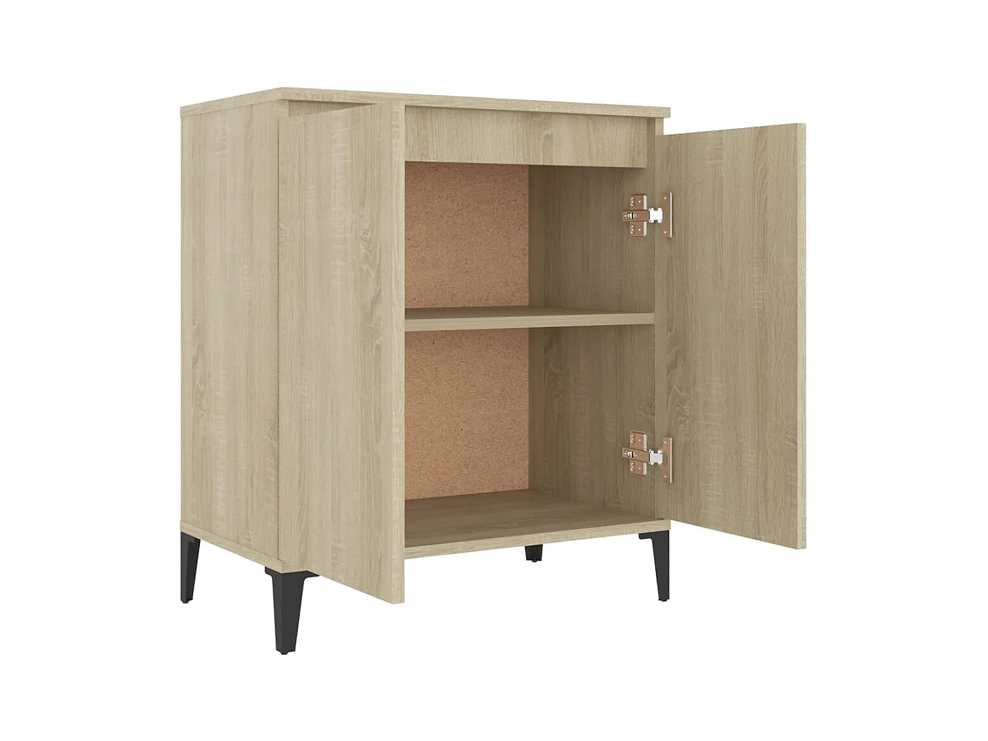 Credenza in rovere Sonoma 60x35x70 cm in legno ingegnerizzato