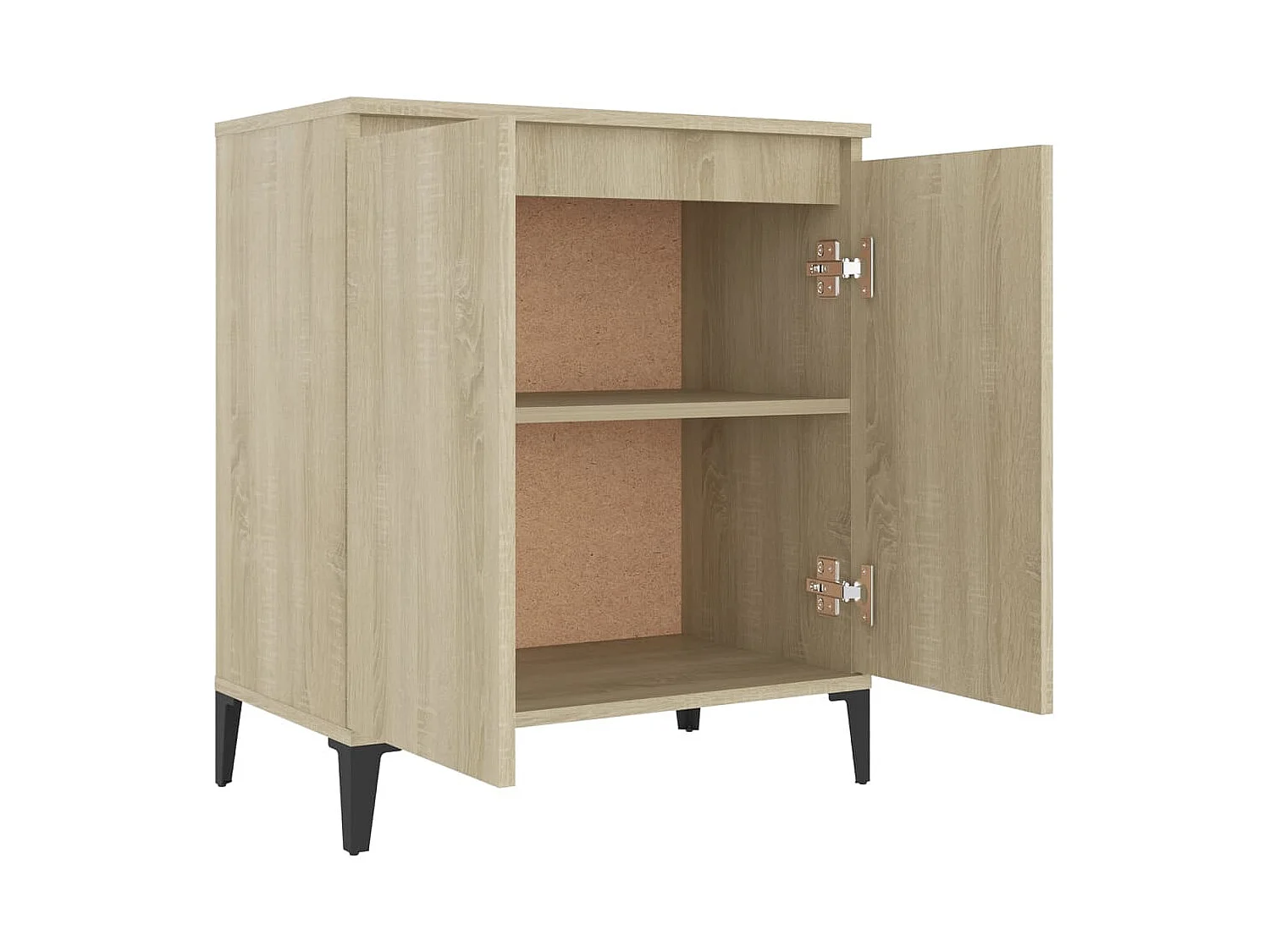 Buffet chêne sonoma 60x35x70 cm bois d'ingénierie