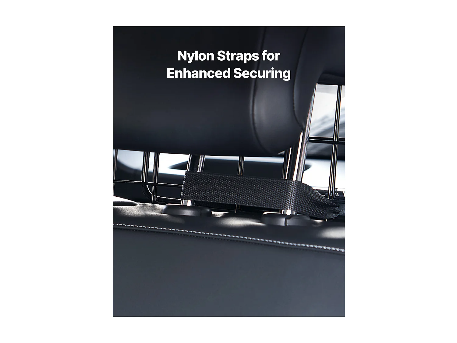 Barrière de Sécurité Réglable pour Chien SucceBuy, (90 à 154 cm), Séparateur de Voiture pour Espace de Chargement