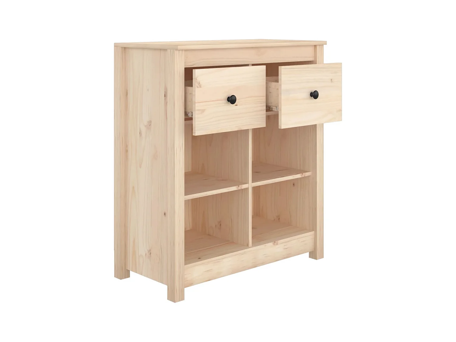 Buffet 70x35x80 cm Bois massif de pin