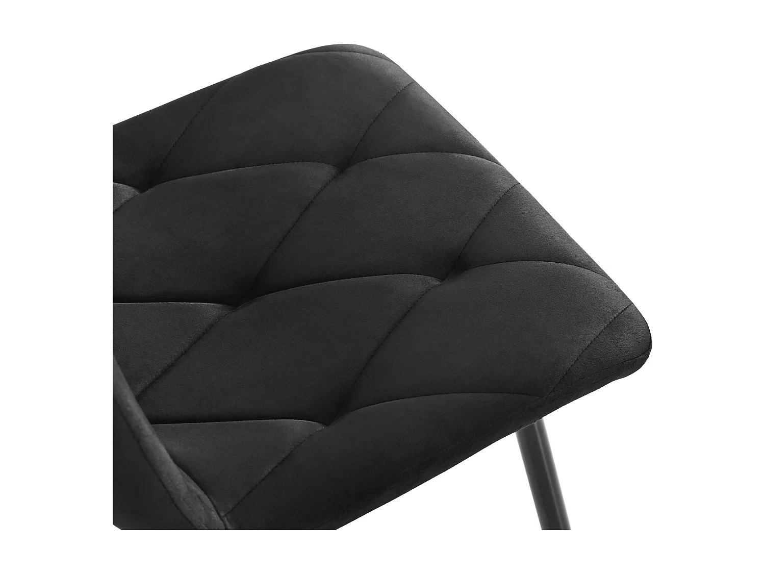 ensemble de salle à manger (5-tlg), 117x68 cm Esstisch avec 4 Chaises, Table Rectangulaire Moderne, MDF, Noyer et Noir, Pieds Métalliques Dorés