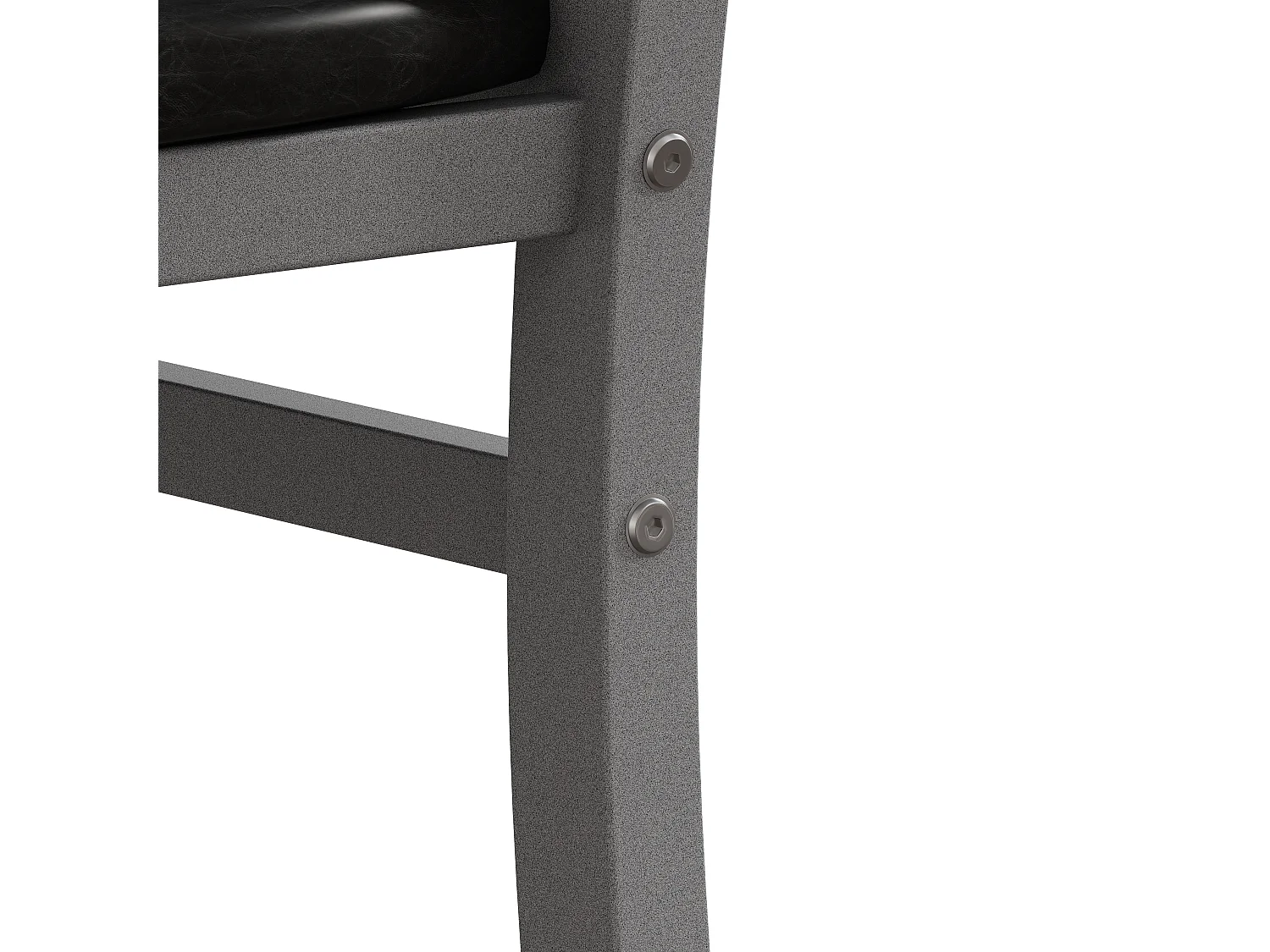 Juego de mesa de comedor para 4 personas, mesa Tulip de 120 cm con 4 sillas, para comedor, cafetería y espacios pequeños (120 x 120 x 75 cm)