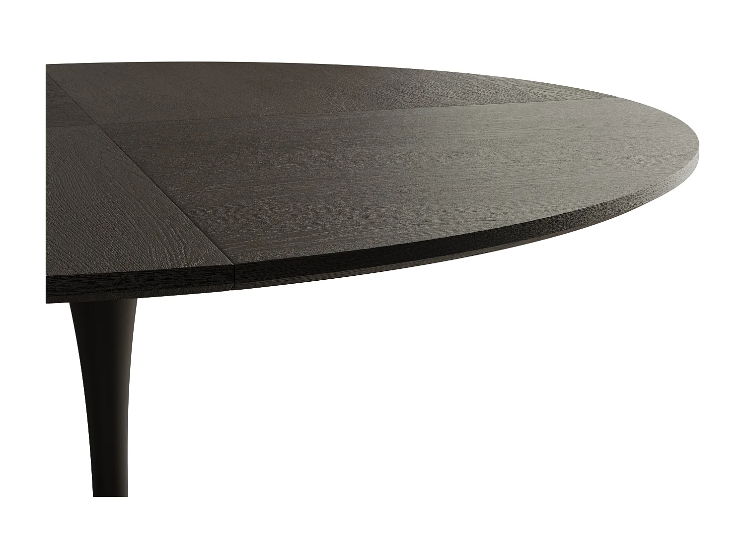 Juego de mesa de comedor para 4 personas, mesa Tulip de 120 cm con 4 sillas, para comedor, cafetería y espacios pequeños (120 x 120 x 75 cm)