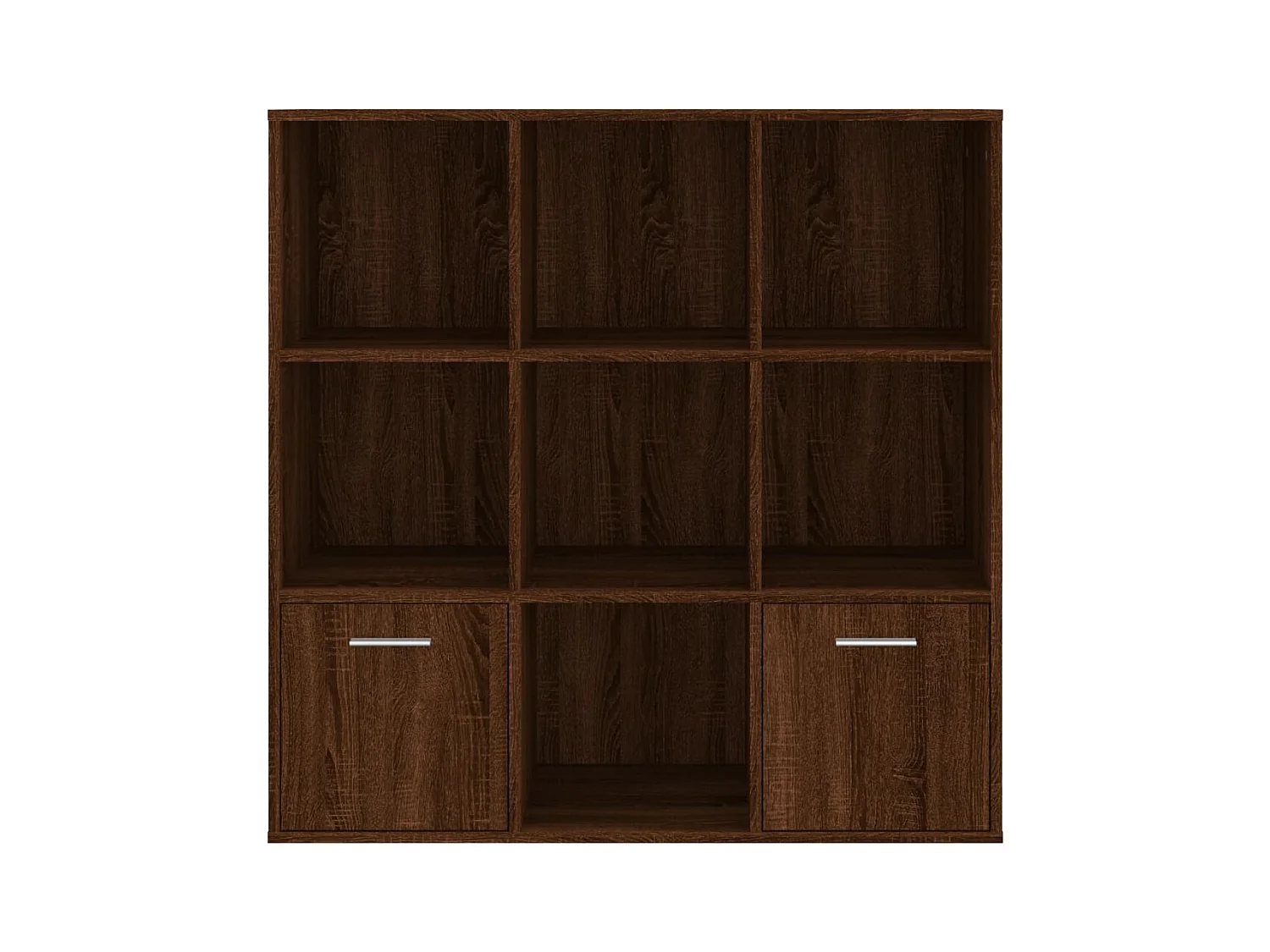 Armoire à livres Chêne marron 98x30x98 cm