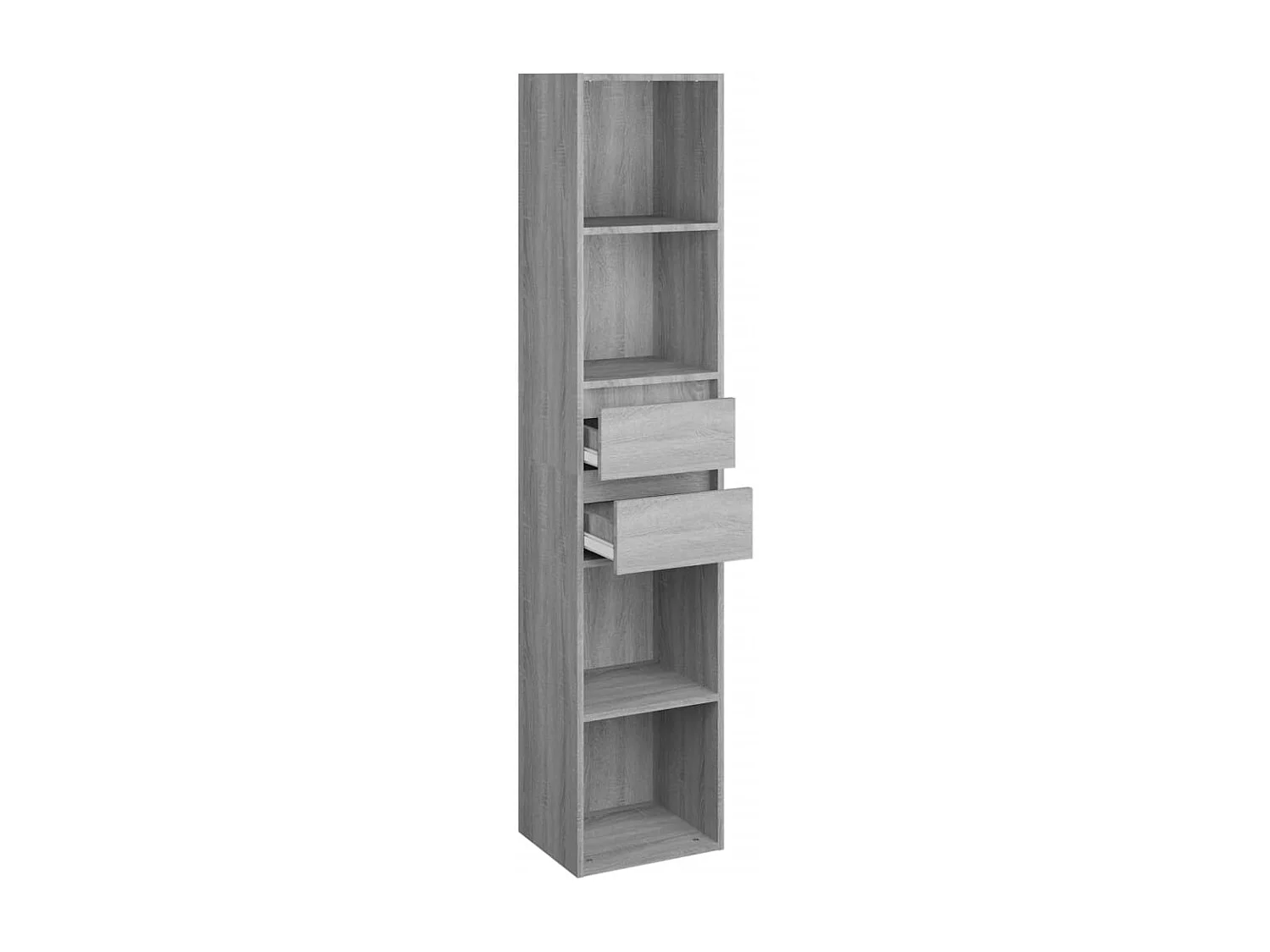 Librería Sonoma gris 36x30x171 cm Madera de ingeniería