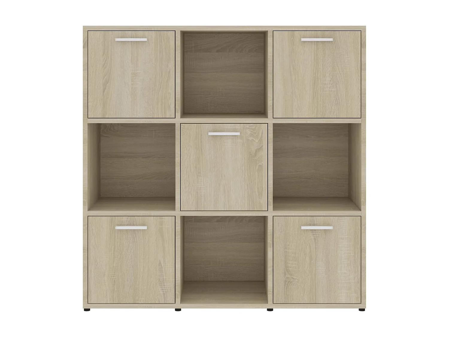 Libreria in rovere Sonoma 90x30x90 cm in legno ingegnerizzato
