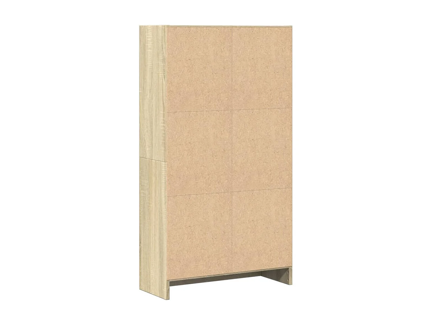 Bücherregal aus Sonoma-Eiche, 60 x 24 x 109 cm, Holzwerkstoff