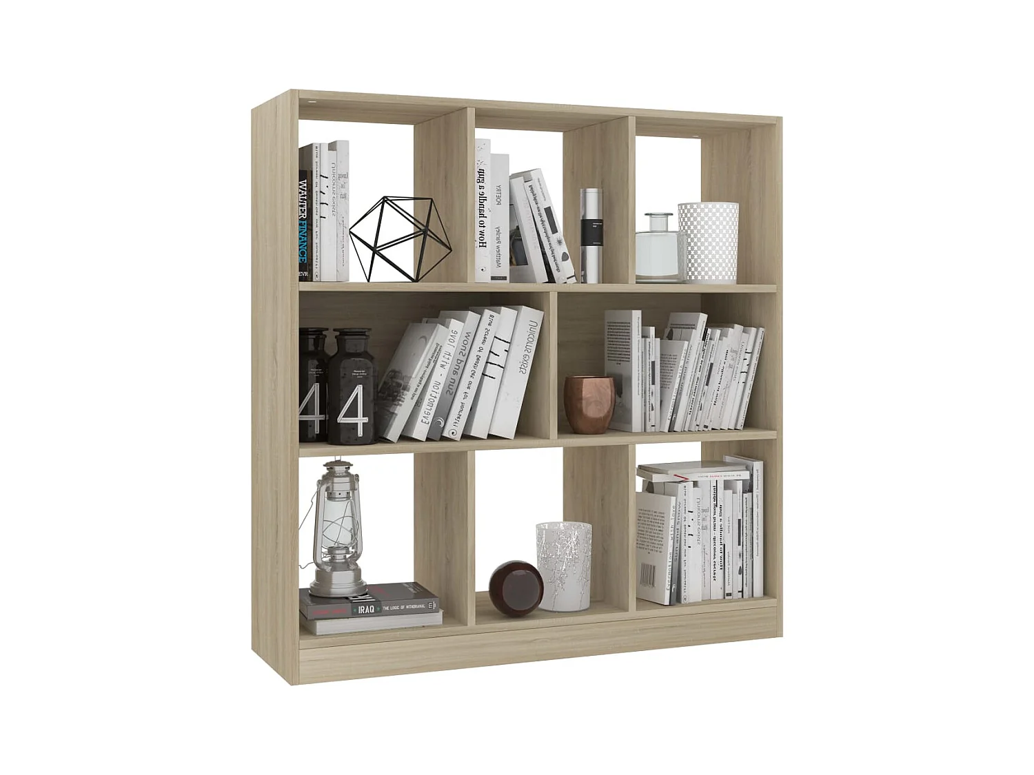 Sonoma Eiken Boekenkast 97,5x29,5x100 cm Technisch Hout