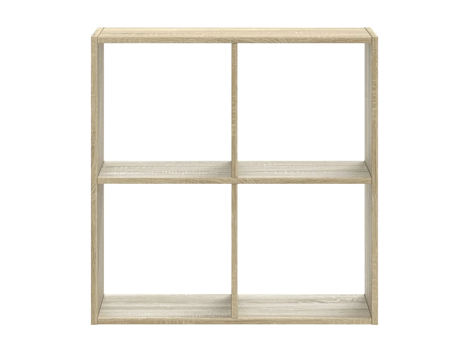 Librería de roble Sonoma 68,5x32x68,5 cm madera de ingeniería
