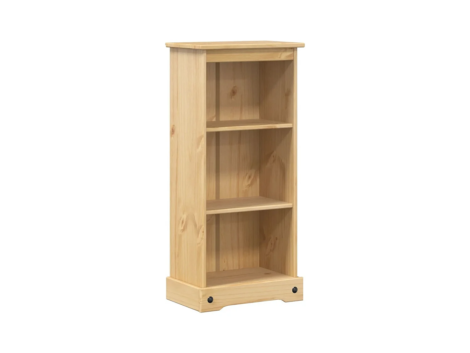 Libreria Corona 46x29x100 cm in legno massello di pino