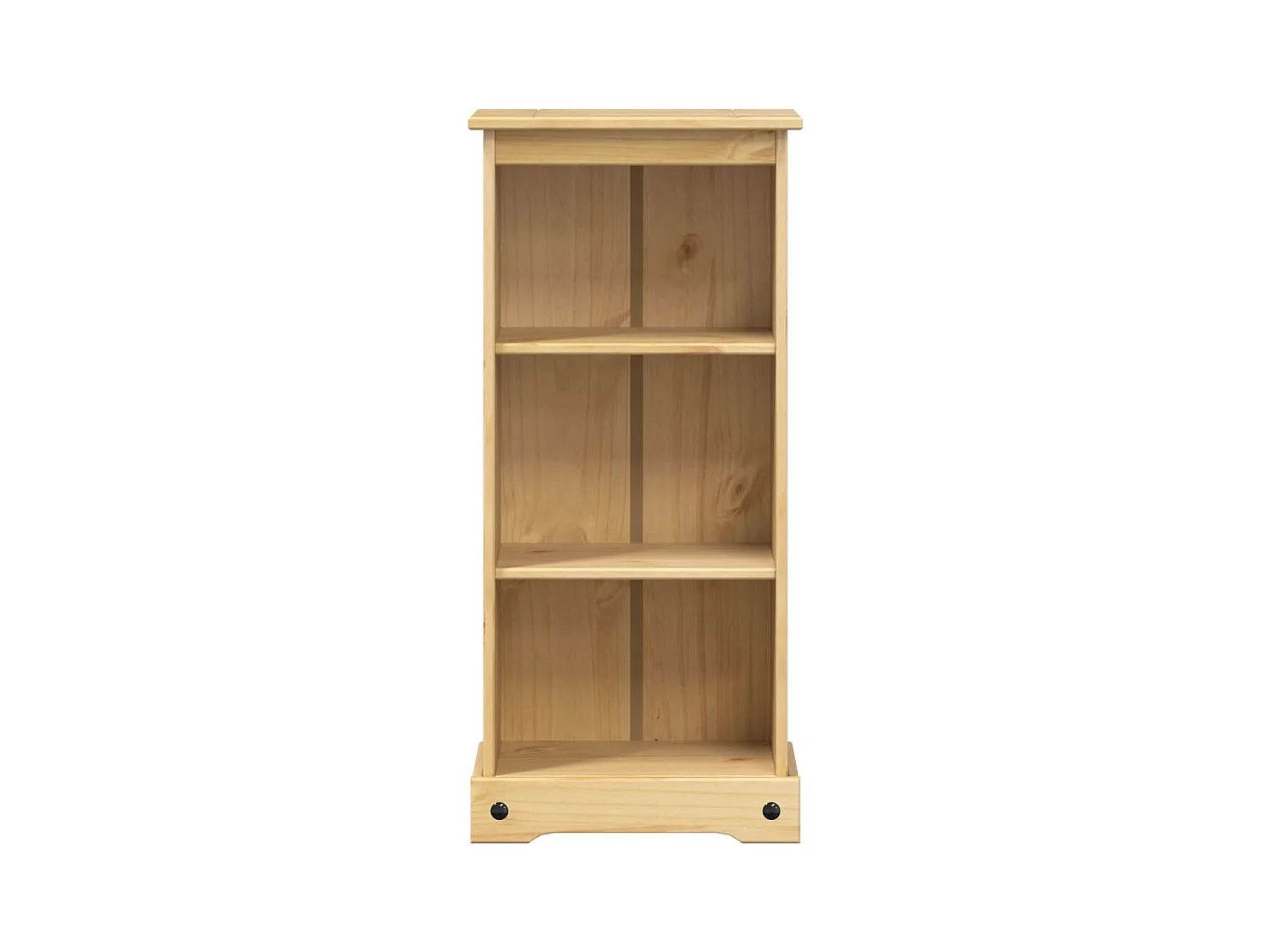 Libreria Corona 46x29x100 cm in legno massello di pino