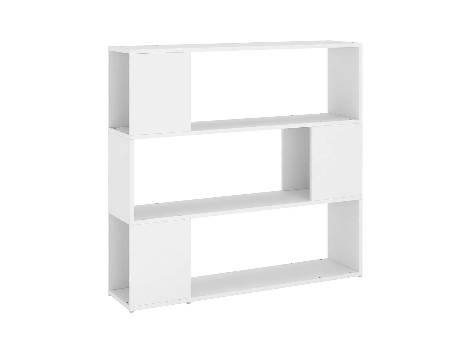 Bibliothèque/Séparateur de pièce Blanc 100x24x94 cm