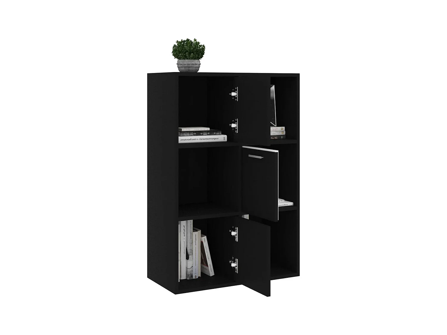 Armoire de rangement Blanc 60x29,5x90 cm Bois d'ingénierie