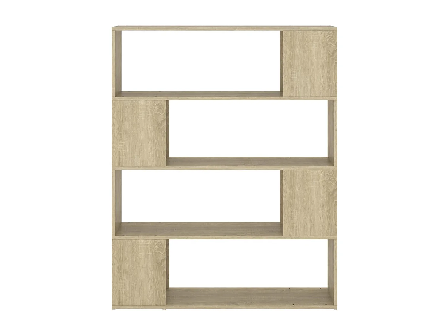 Librería/Separador de ambientes Roble Sonoma 100x24x124 cm