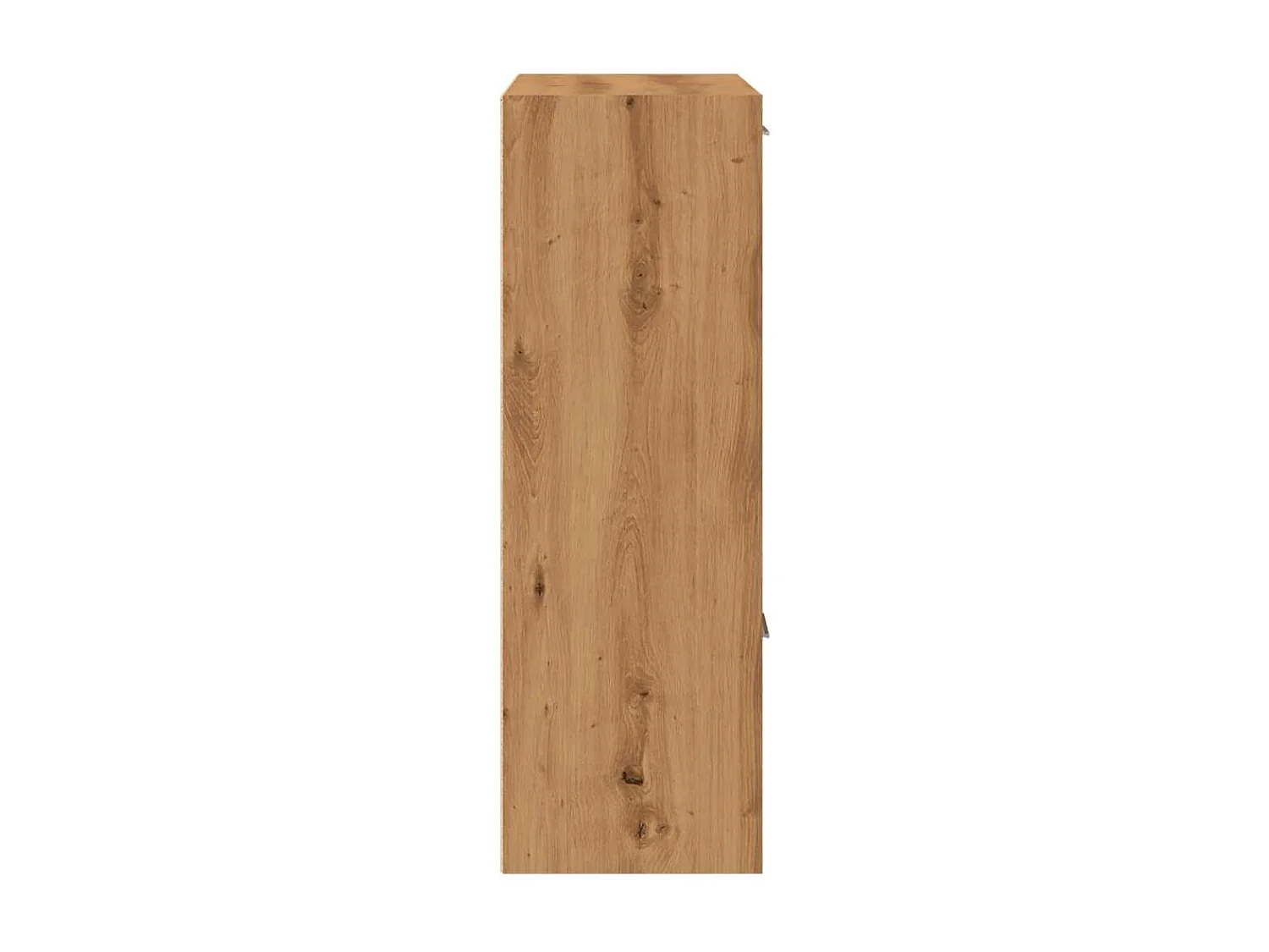 Bibliothèque chêne artisanal 60,5x30x90 cm bois d'ingénierie