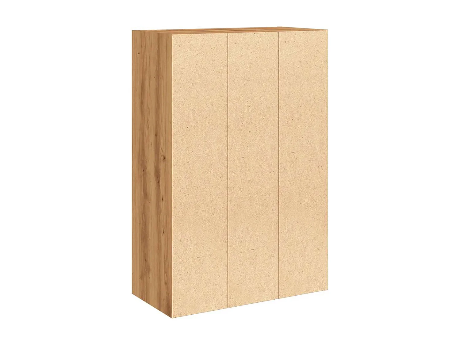 Handgemaakte eikenhouten boekenkast 60,5x30x90 cm bewerkt hout