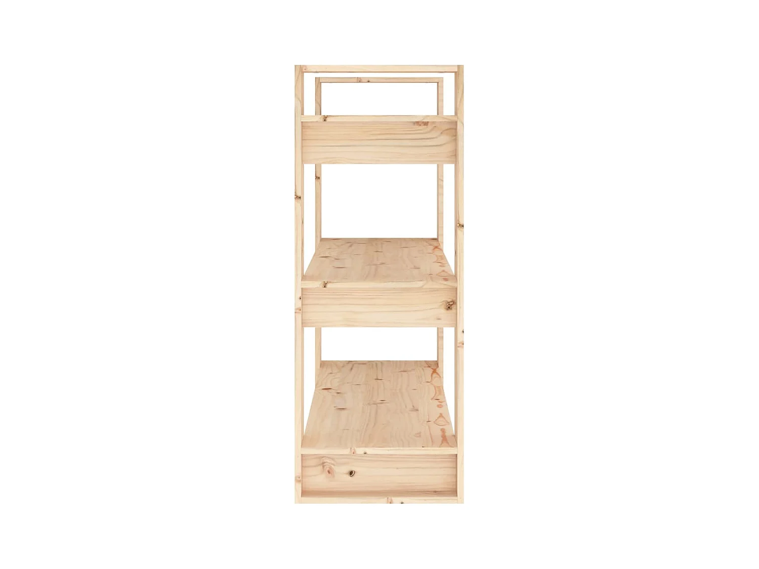 Bibliothèque/Séparateur de pièce 80x35x91 cm Pin massif