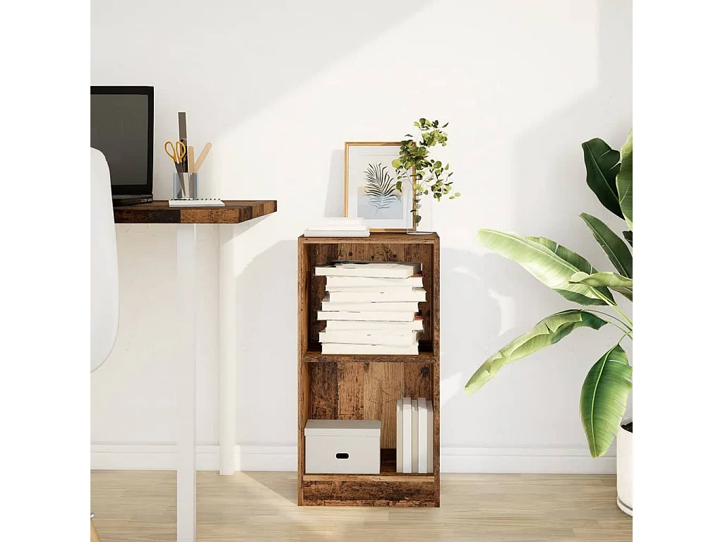 Libreria in legno antico 40x24x76 cm in legno ingegnerizzato