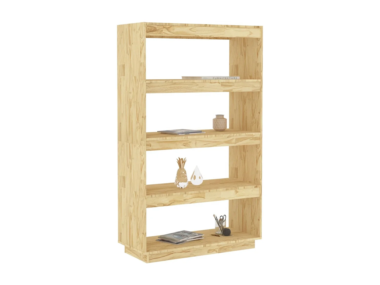 Bibliothèque/Séparateur de pièce 80x35x135cm bois de pin massif