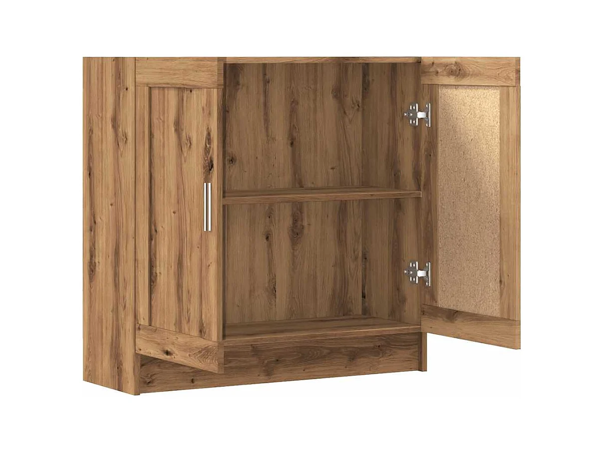 Libreria artigianale in rovere 82,5x30,5x80 cm in legno ingegnerizzato