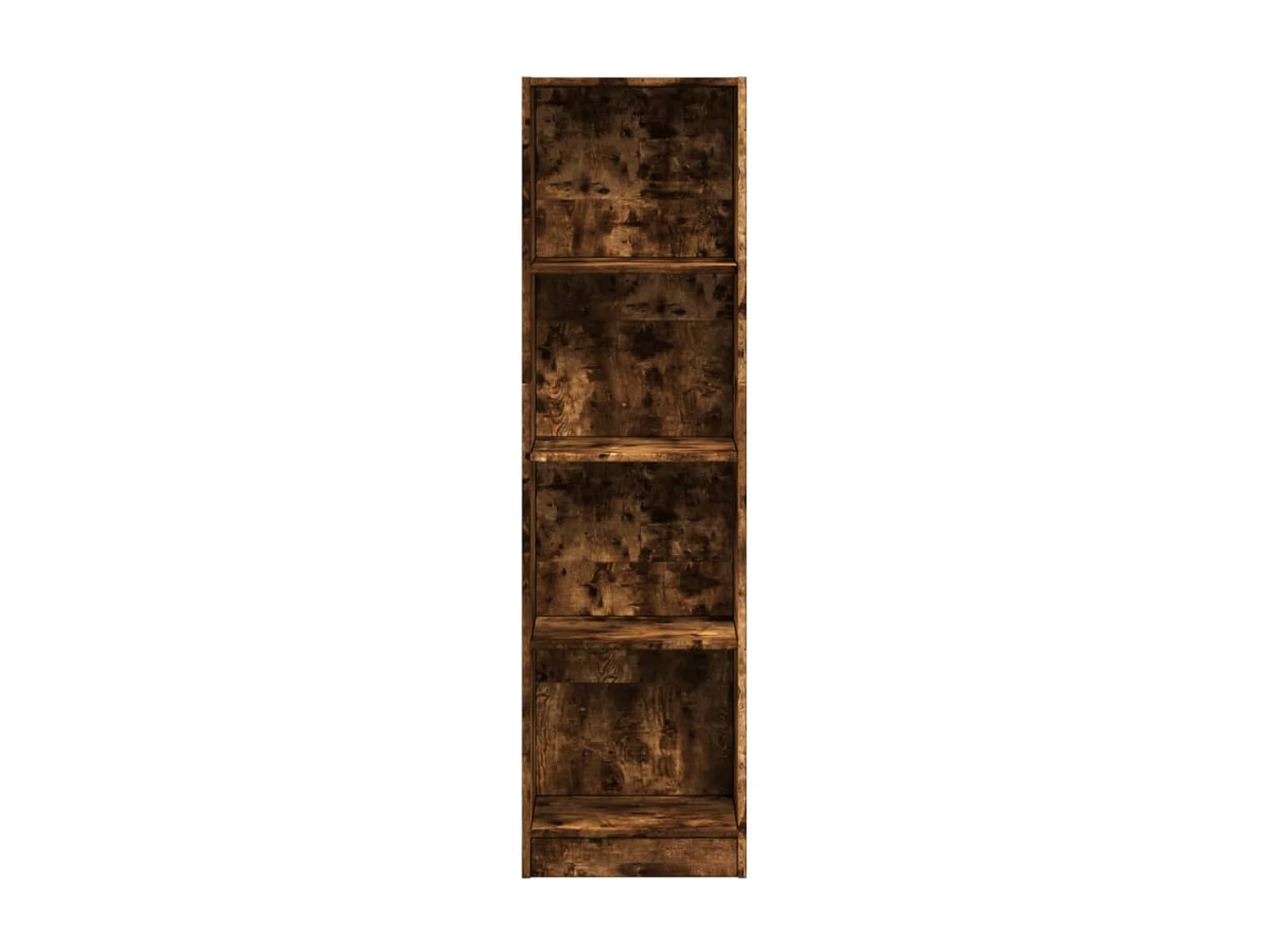 Bücherregal aus geräucherter Eiche 40x24x143 cm Holzwerkstoff
