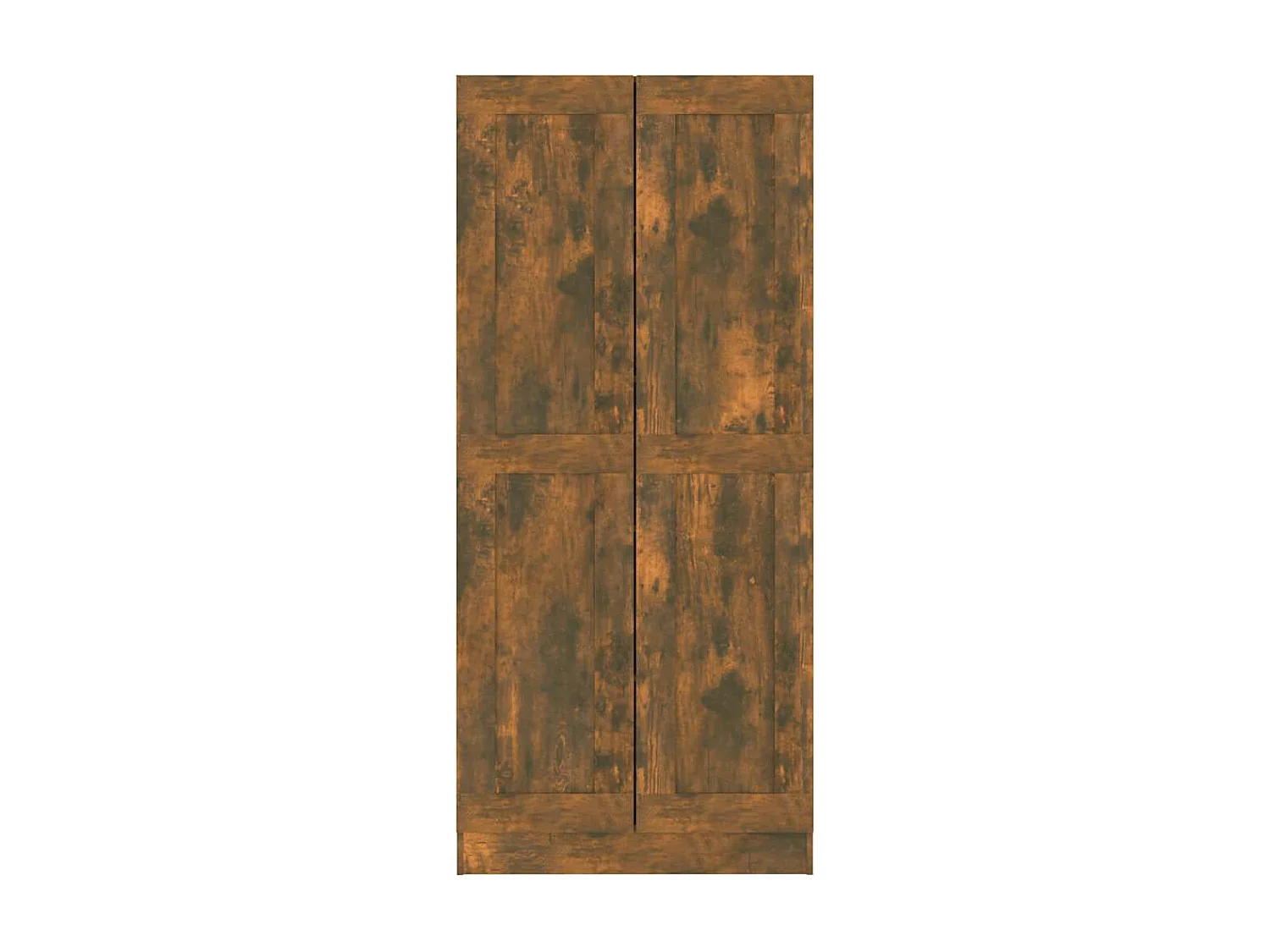 Armoire à livres Chêne fumé 82,5x30,5x185,5cm Bois d'ingénierie