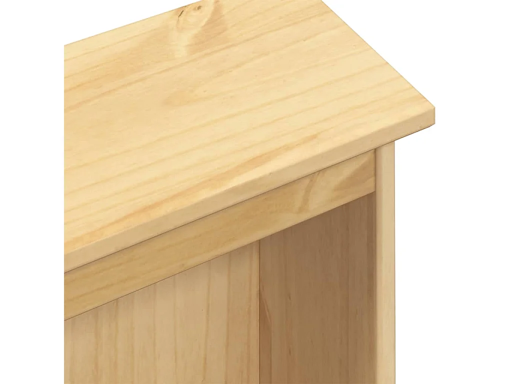 Bibliothèque Corona 46x20x170 cm bois de pin massif