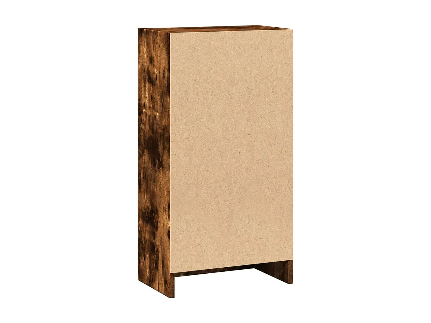 Libreria in rovere affumicato 40x24x76 cm in legno ingegnerizzato