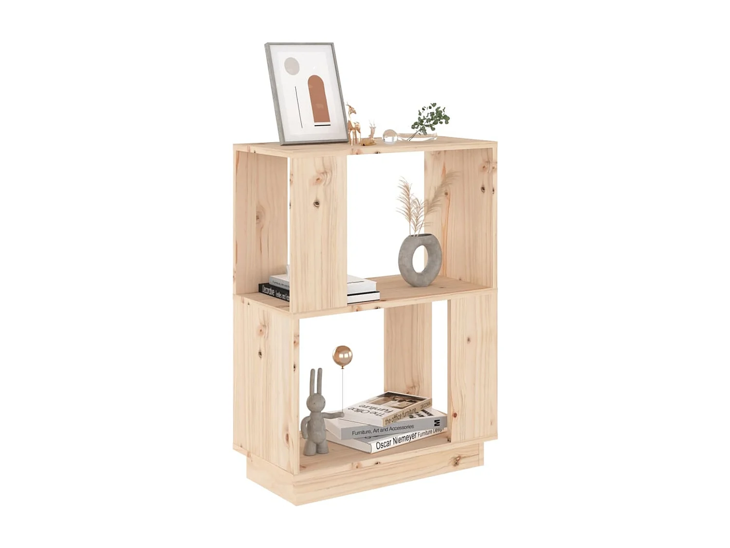 Bibliothèque/Séparateur de pièce 51x25x70 cm Bois de pin solide