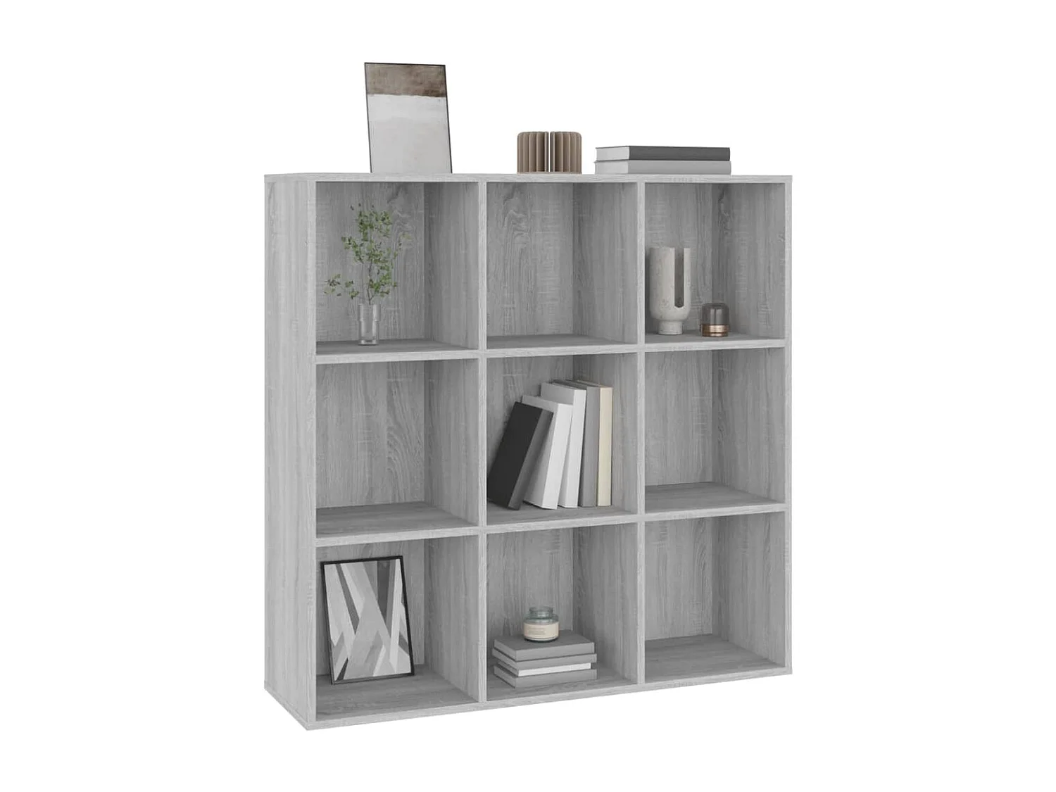 Armoire à livres sonoma gris 98x29x97,5 cm