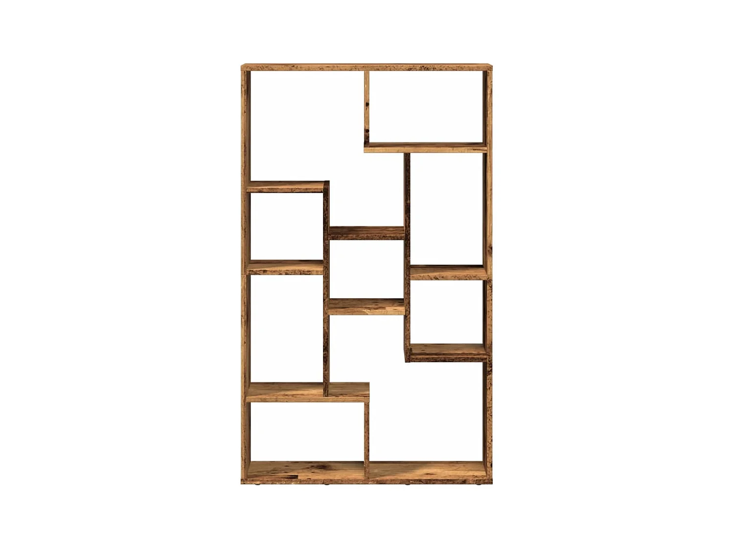 Bibliothèque vieux bois 72x20x120 cm bois d'ingénierie