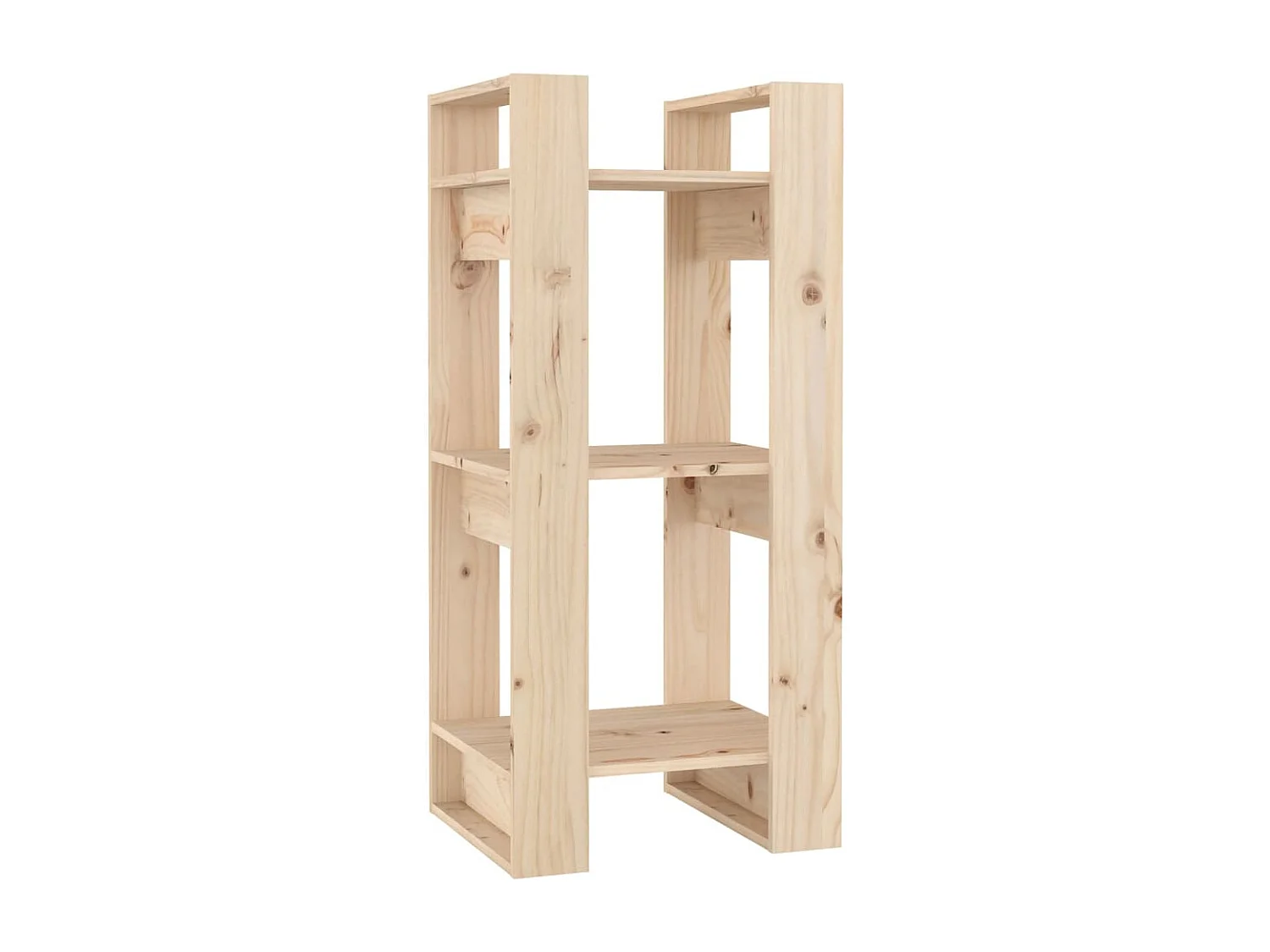 Librería/Separador de ambientes 41x35x91 cm Pino macizo