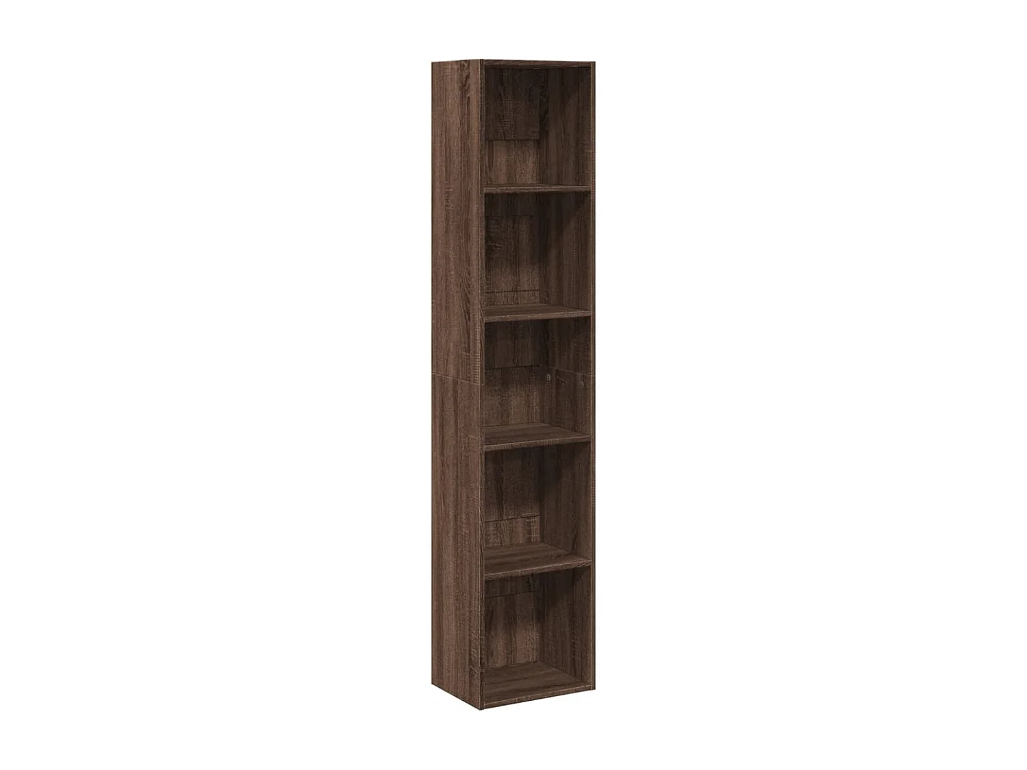 Libreria in rovere marrone 40x30x189 cm in legno ingegnerizzato