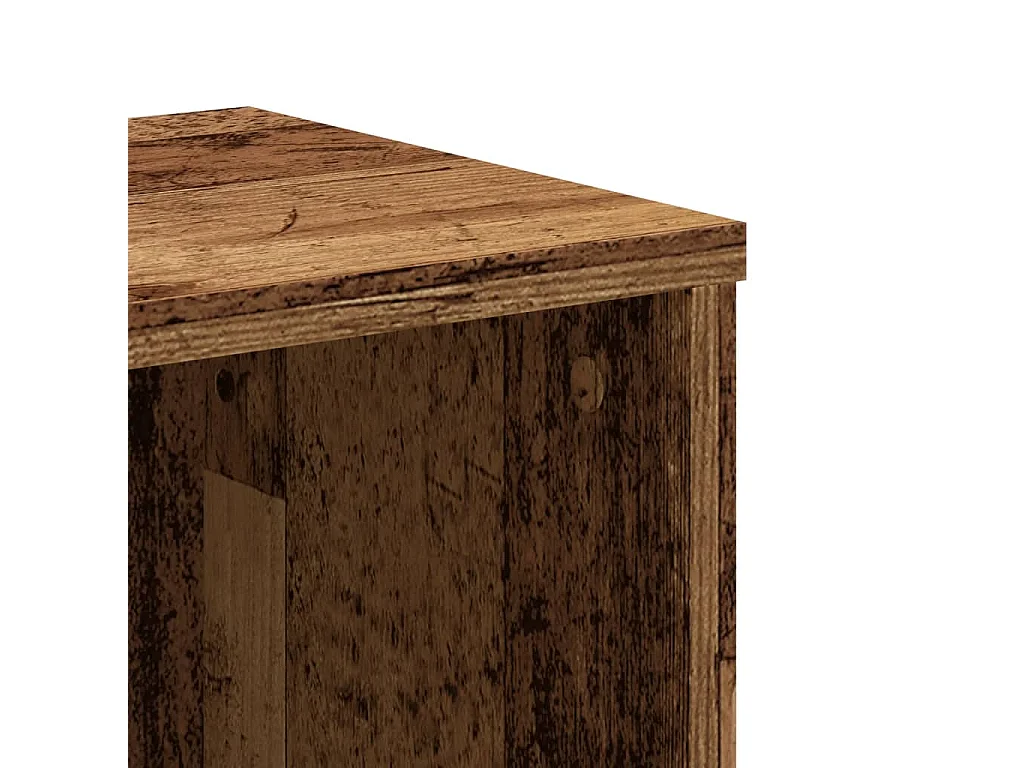 Librería de madera antigua 50x25x105 cm madera contrachapada