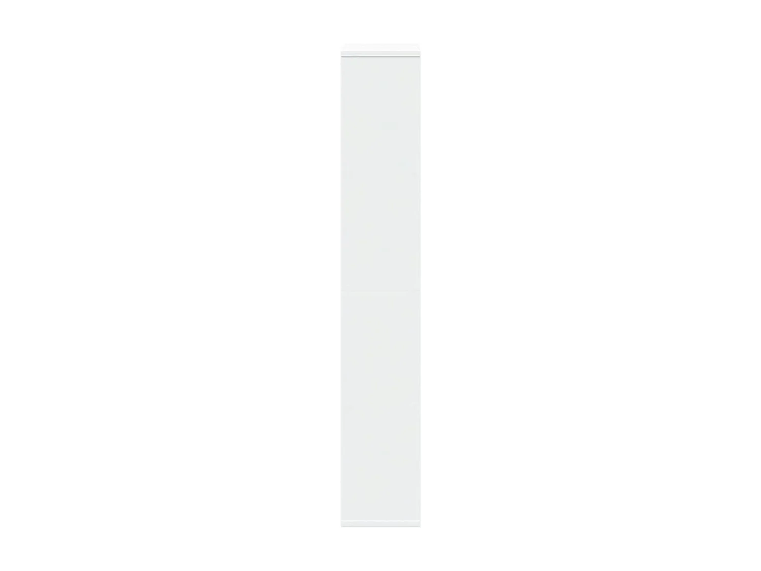 Libreria bianca 60x20x120 cm in legno ingegnerizzato