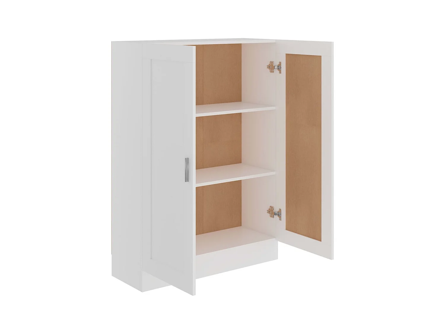 Bibliothèque Blanc 82,5x30,5x115 cm Bois d'ingénierie