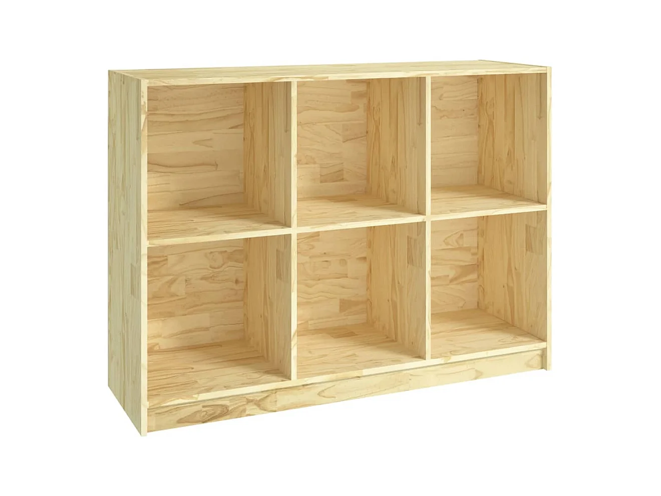 Bibliothèque 104x33x76 cm bois de pin massif