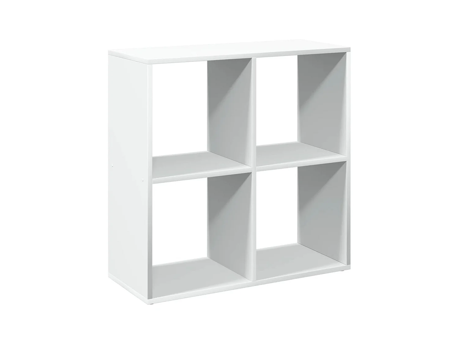 Étagère séparatrice de pièce blanc 69,5x29x69,5 cm